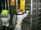 A worker checks the status of the water level at the Unit 1 reactor at the Fukushima Dai-ichi nuclear power plant in Japan on Tuesday. Japanese officials said the reactor doesn't appear to be holding water, which means its core probably sustained more damage than originally thought. A worker checks the status of the water level at the Unit 1 reactor at the Fukushima Dai-ichi nuclear power plant in Japan on Tuesday. Japanese officials said the reactor doesn't appear to be holding water, which means its core probably sustained more damage than originally thought.